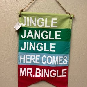 NWT Mr. Bingle wall or door hanger.  Purchased new from Dillards.